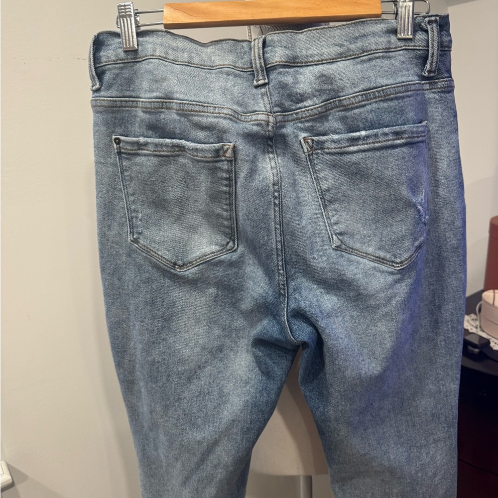 Kensie High Rise Blue Jeans - Picture 6 of 8